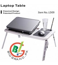 LD09 Portable Laptop Table wtih Two USB Fan in Pakistan
